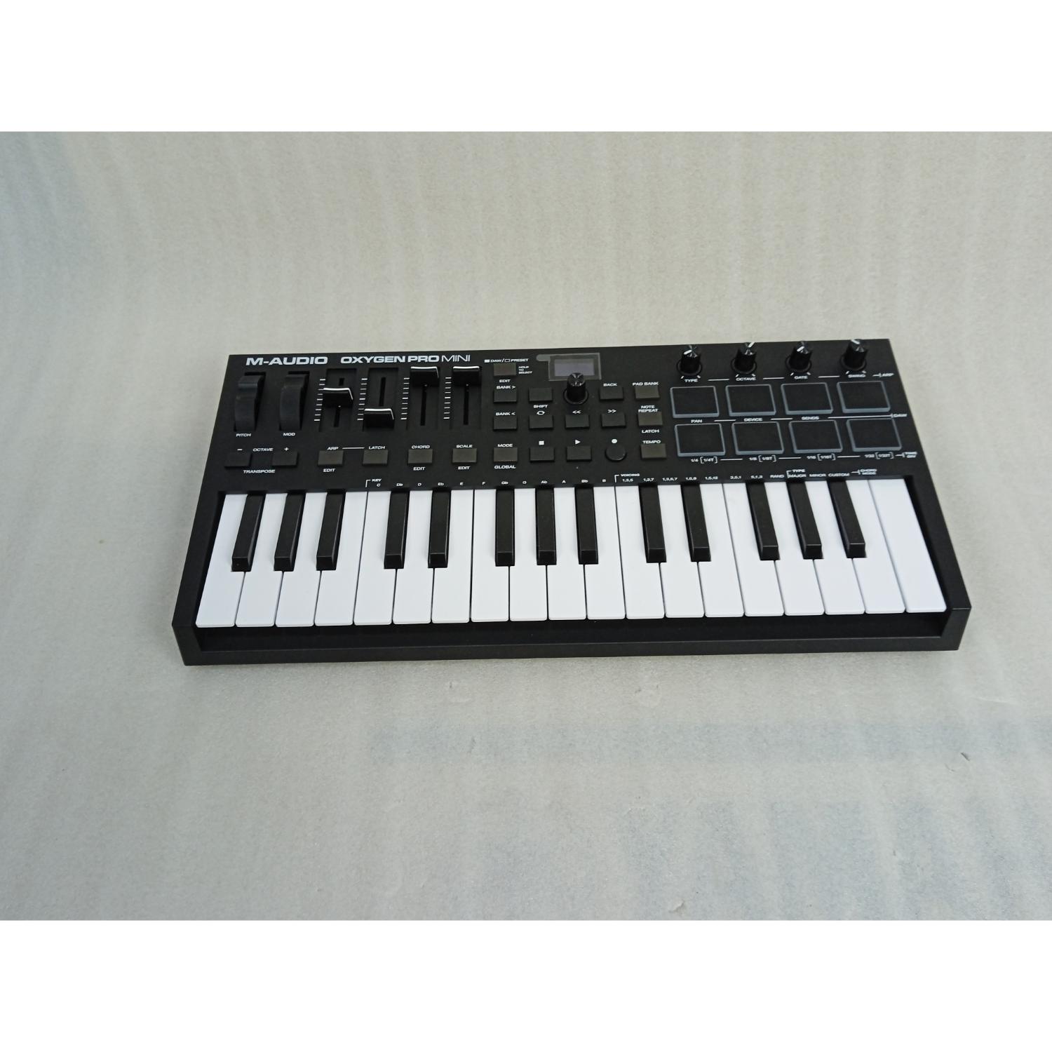 M-Audio Oxygen Pro USB Powered MIDI Controller With Smart Controls & Auto Mapping - Open Box B Stock