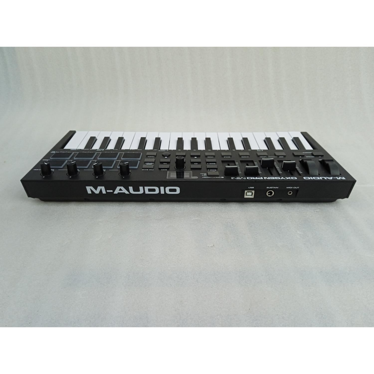 M-Audio Oxygen Pro USB Powered MIDI Controller With Smart Controls & Auto Mapping - Open Box B Stock