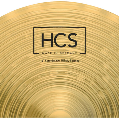 Meinl HCS14SWH 14-inch Soundwave Hi-Hat Cymbal