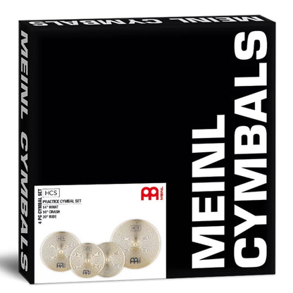 Meinl P-HCS141620 HCS Silent Practice 4 Pc 14" HH 16" Crash 20" Ride Cymbals Set