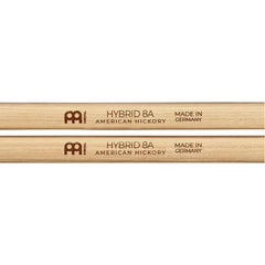 Meinl SB132 8A Hybrid Hickory Wood Tip Drumstick