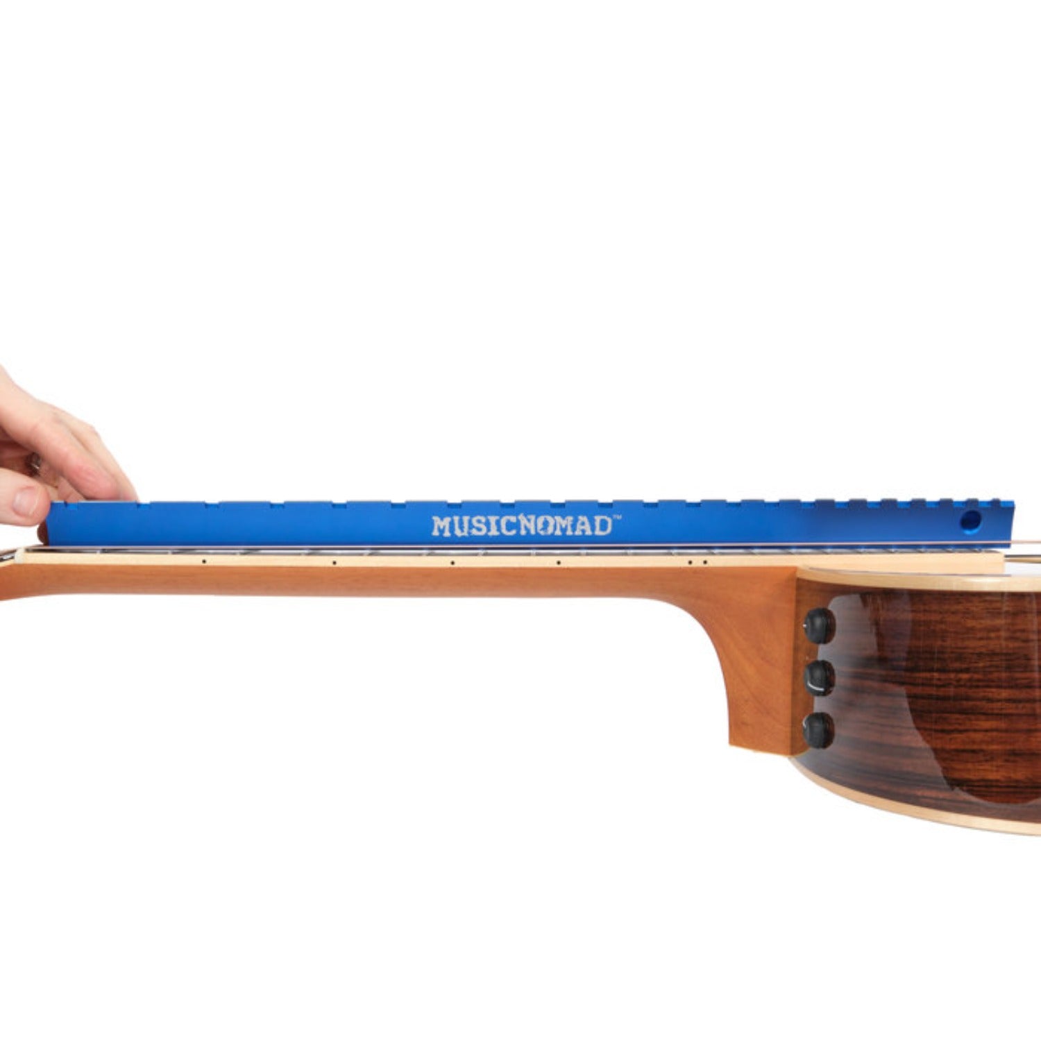 Music Nomad MN821 Tri-Beam 3 'n 1 Dual Notched Straightedge & Precision Straightedge