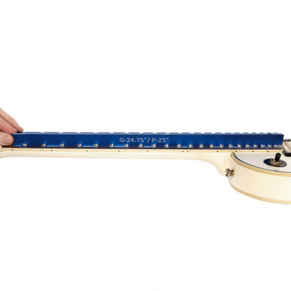 Music Nomad MN821 Tri-Beam 3 'n 1 Dual Notched Straightedge & Precision Straightedge