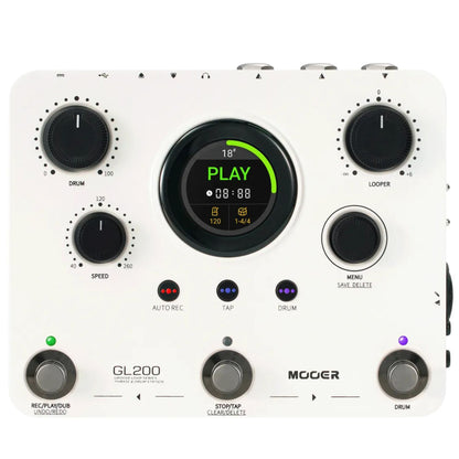 Mooer GL200 Groove Loop Pedal Drum Machine