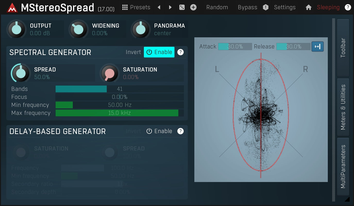 MELDA MStereoSpread Stereo Widener
