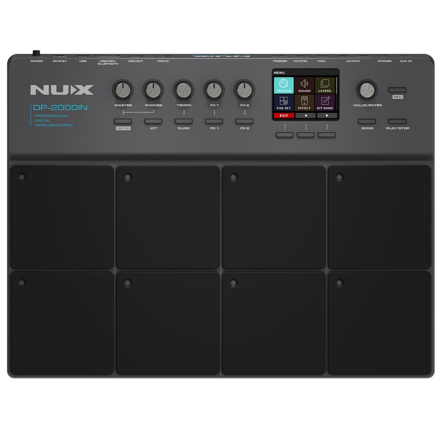 Nux DP-2000IN 8-Pad USB Digital Percussion Pad