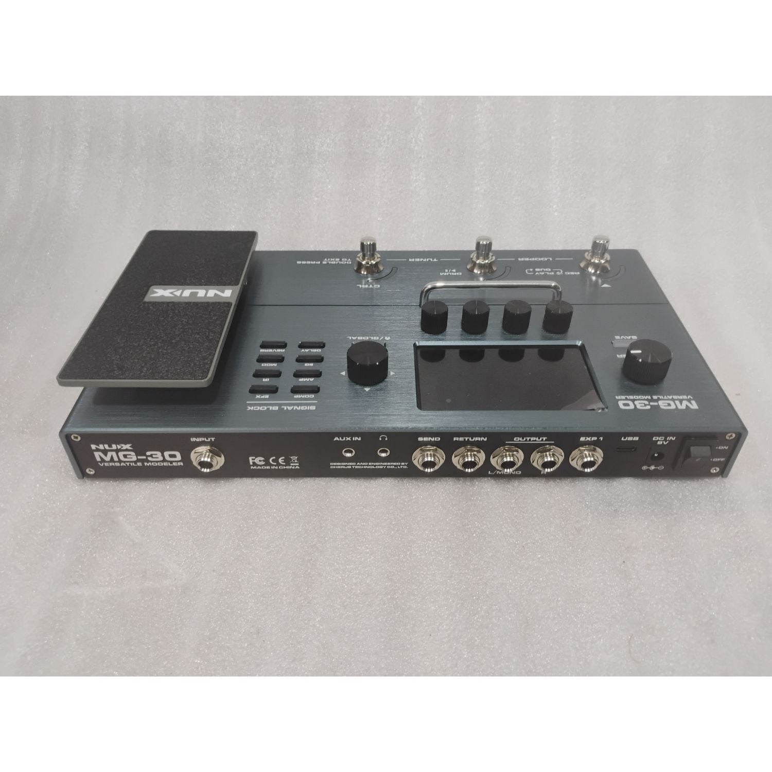 Nux MG 30 Guitar Multieffects Processor - Open Box B Stock
