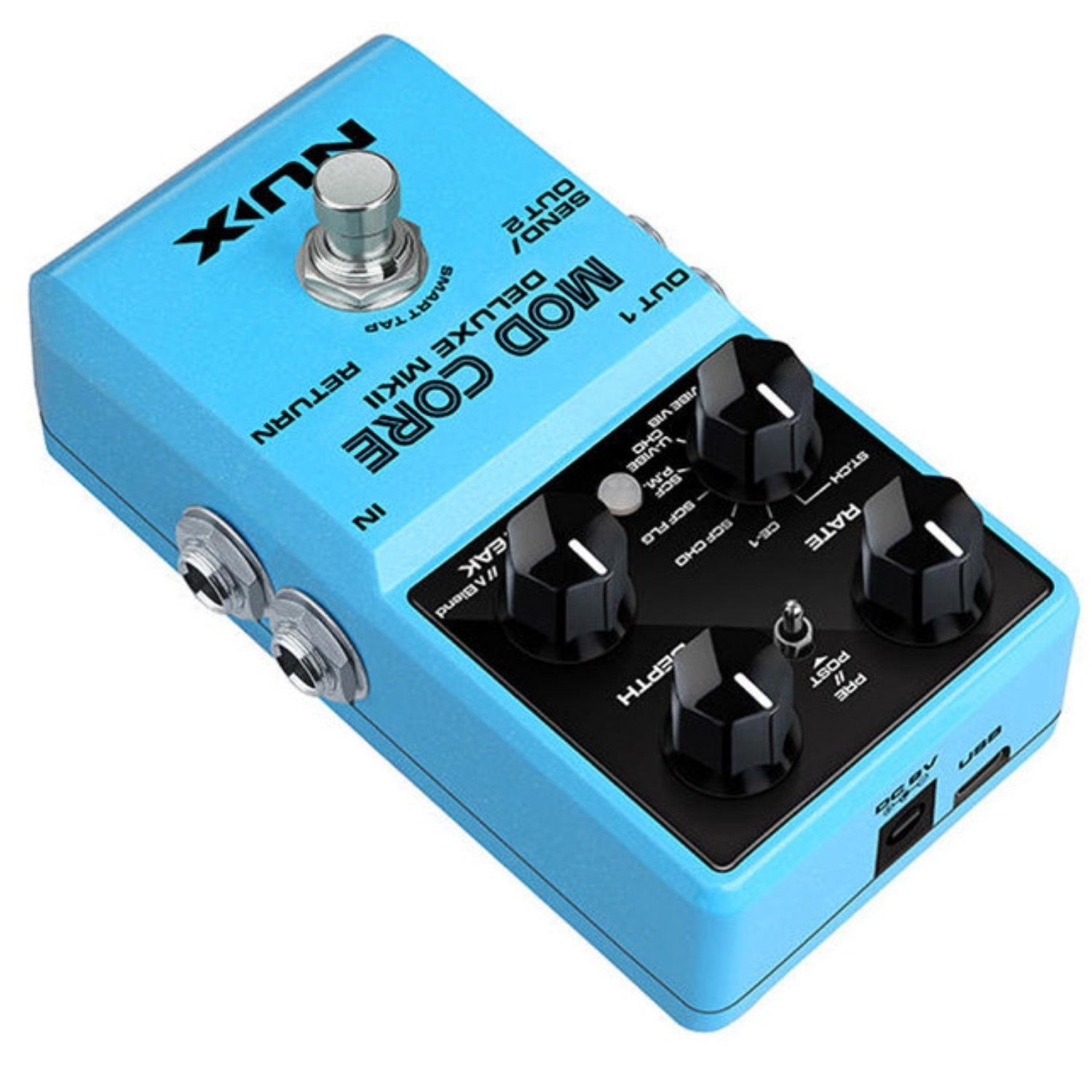 Nux NCM-2 Mod Core Deluxe MKII Modulation Effects Pedal