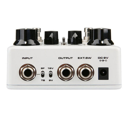 nux effect pedals nux ndo 5 ace of tone dual overdrive pedal