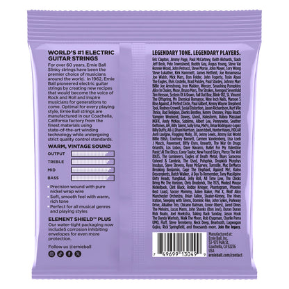 Ernie Ball Ultra Slinky Classic Rock N Roll Pure Nickel Electric Guitar Strings - 10-48