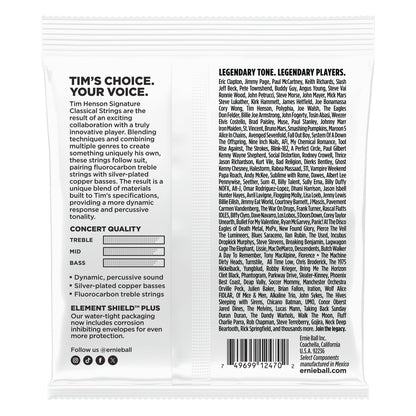 Ernie Ball Tim Henson Signature Classical Guitar Strings - Medium Tension