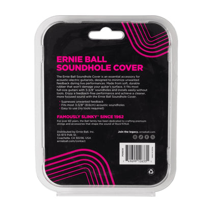 Ernie Ball 3-3/8 Inch Acoustic Soundhole Cover