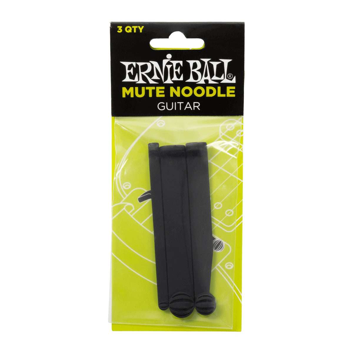 Ernie Ball Mute Noodle Rubber Bridge Tone Guitar Mute