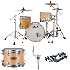 Pearl Reference1 RF1P924XESP-L/C 4 Piece Shell Pack Acoustic Drum Kit with Snare Drum, Adapter Long and Tom Holder Arm