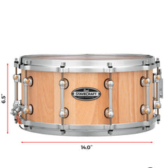 Pearl SCD1465TO 14"x6.5" Stavecraft Thai Oak Snare Drum