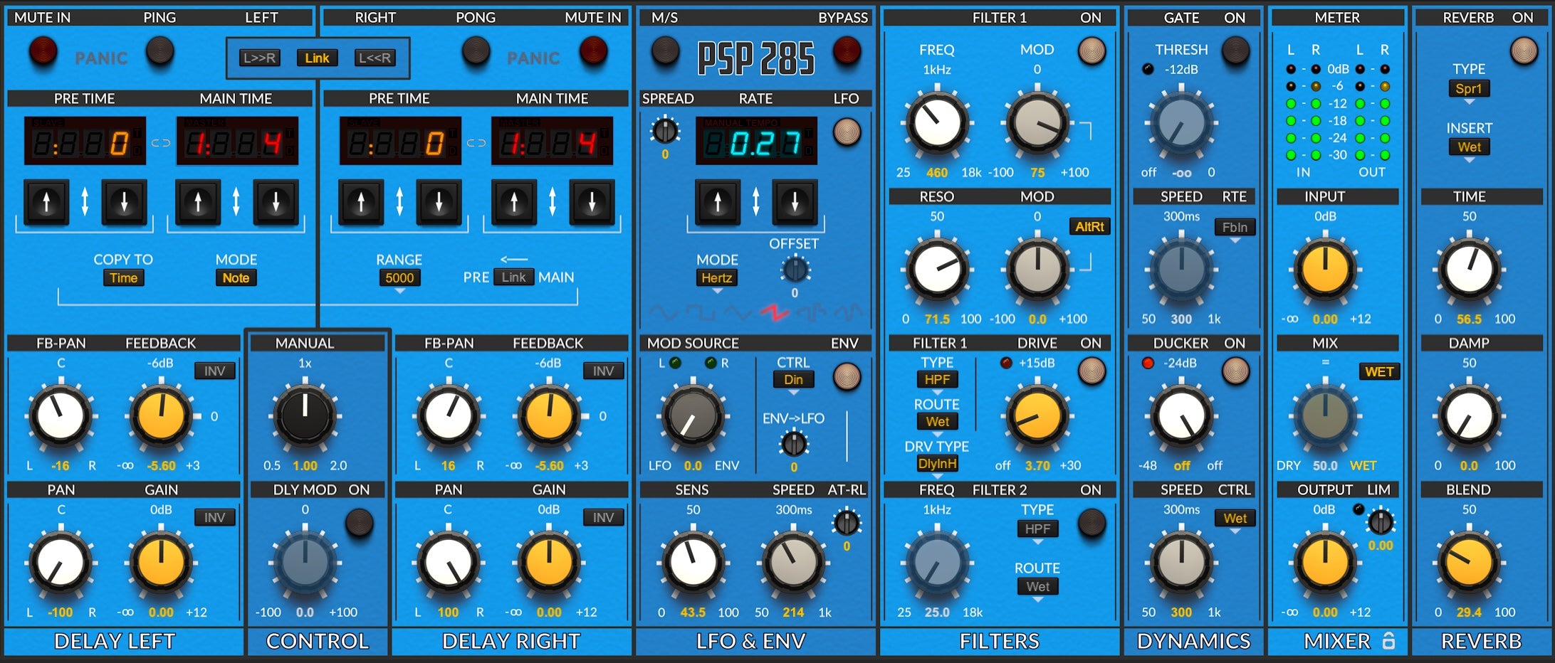 PSP 285: Compressor/Limiter
