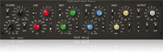 PSP McQ Multiband Equalizer