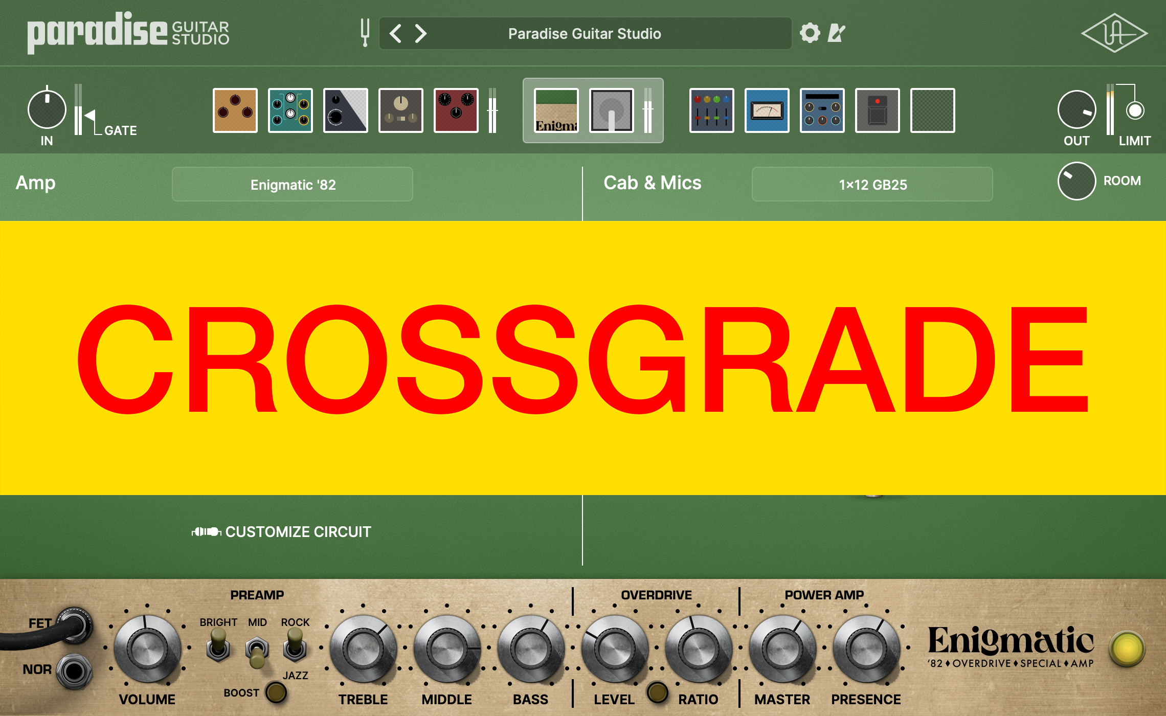 Universal Audio Paradise Crossgrade from Showtime '64