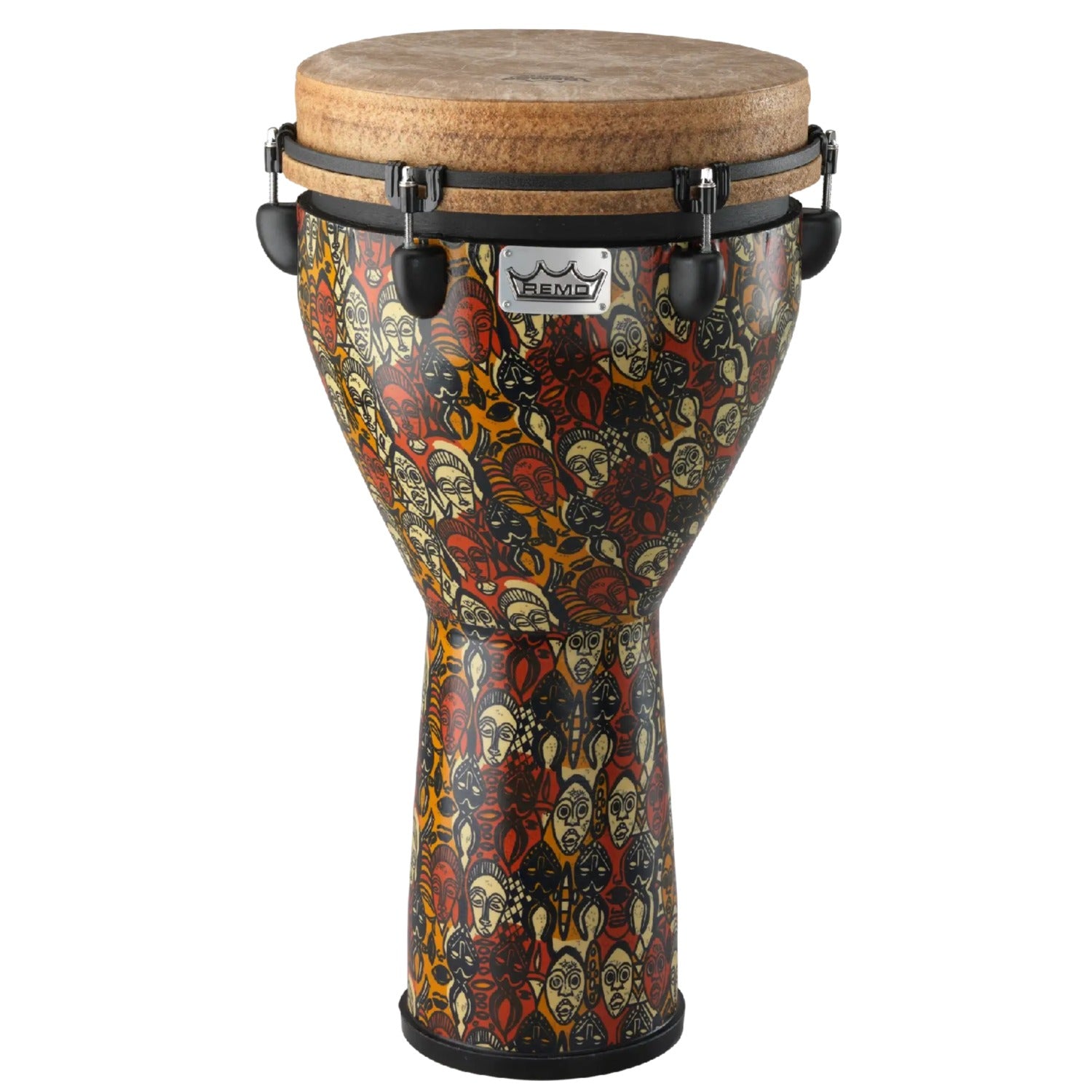 Remo Dj-0012-LM 12" Mondo Multi-Mask Djembe