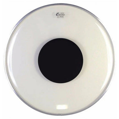 Remo CS Clear Transparent Black Center Batter Drumhead