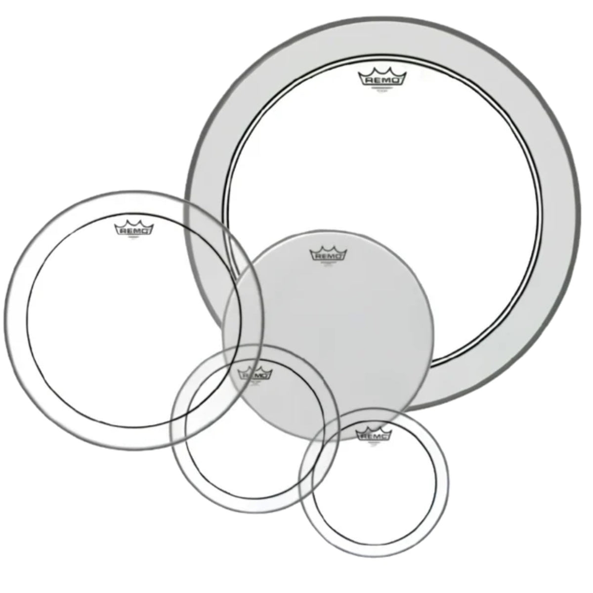 Remo PP-2420-PS Pro Drum Head Pack