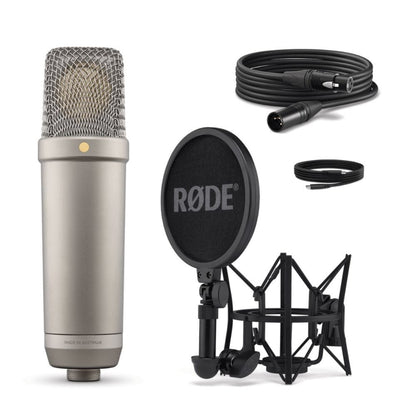 Rode Condenser Microphones Rode NT1 5th Generation Large-Diaphragm Cardioid Studio Condenser Microphone Kit