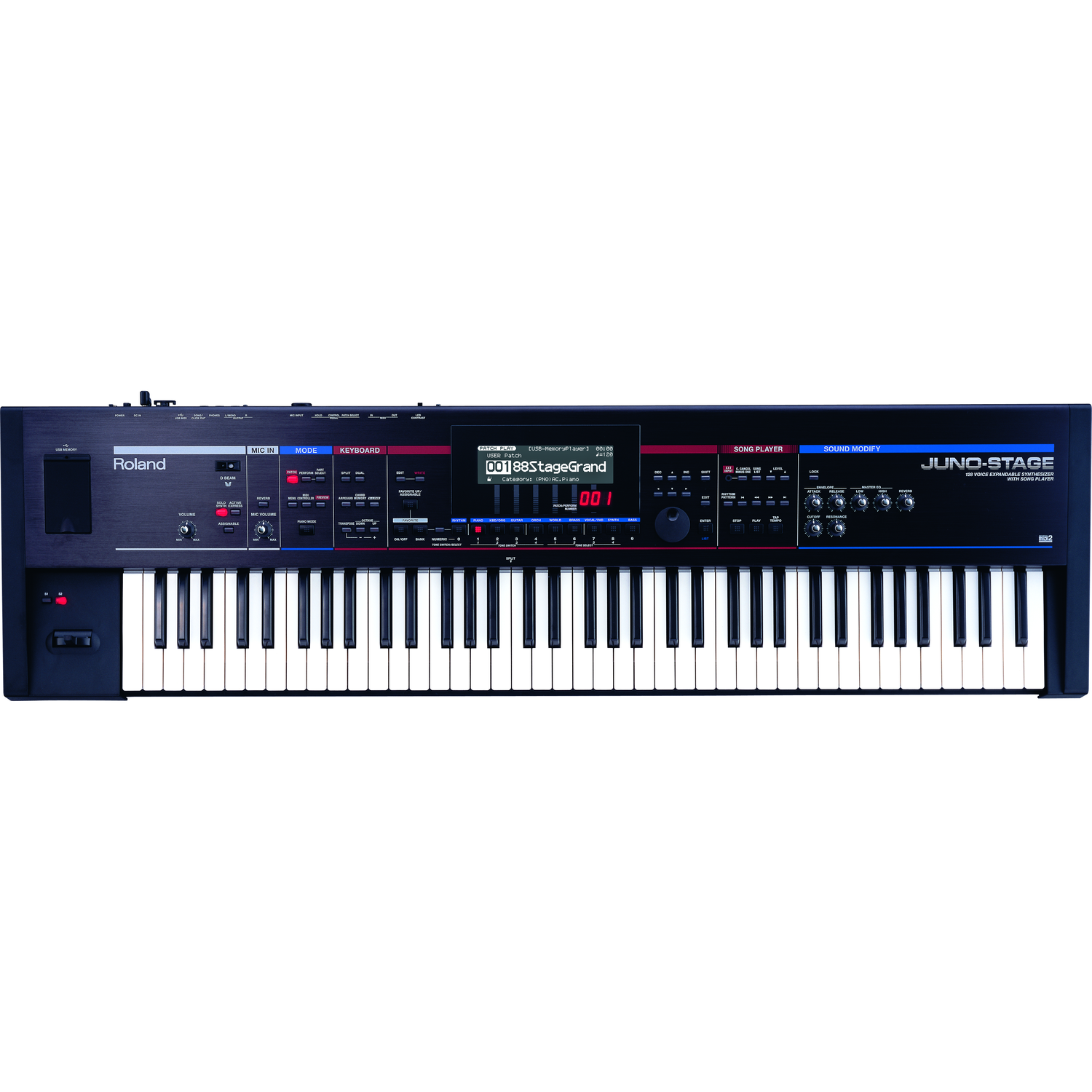 Buy Roland JUNO-STAGE Expandable Synthesizer for Live