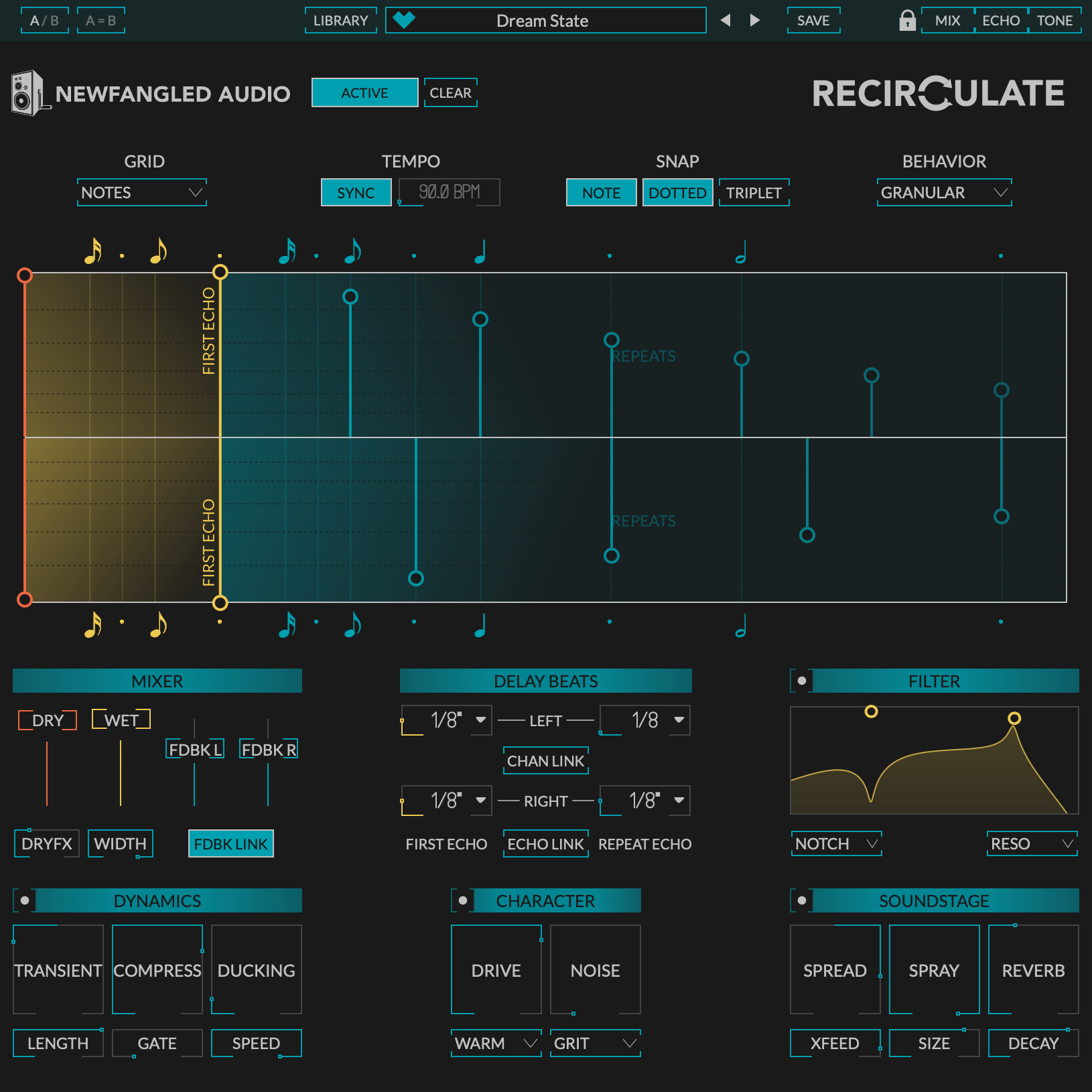 Newfangled Audio Recirculate