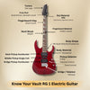 Vault Electric Guitars Transparent Red / Indian Laurel Vault RG1 Soloist Premium Electric Guitar#color_transparent-red,fretboard_indian-laurel