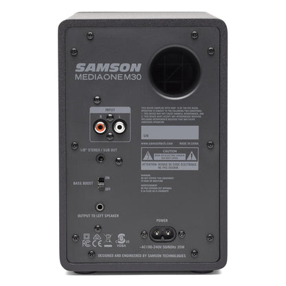 Samson MediaOne M30 Powered Studio Monitors
