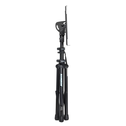 Samson LTS50 laptop stand for live performance