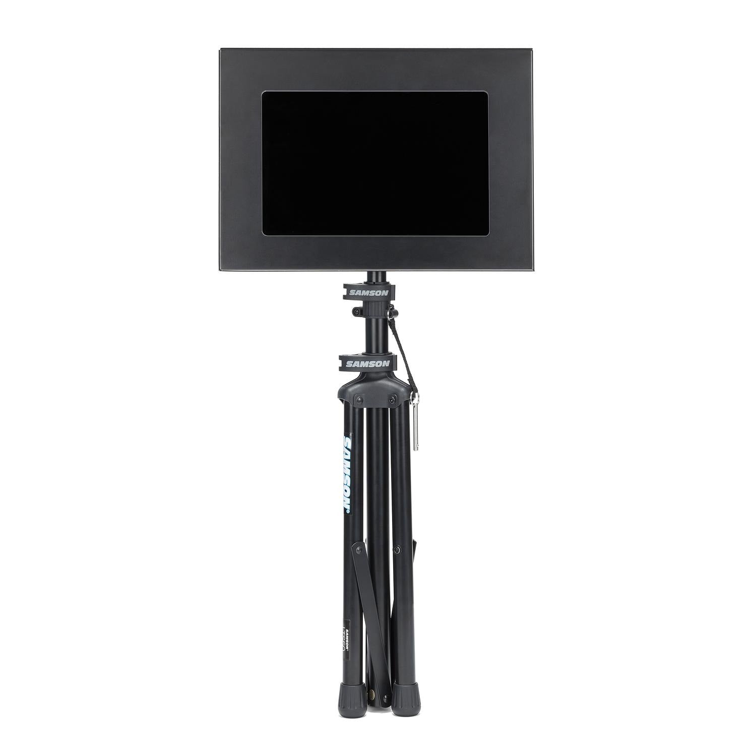 Samson LTS50 laptop stand for live performance