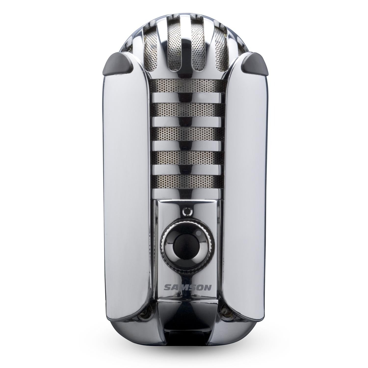 Samson Meteor Mic - USB Studio Microphone - Brushed Nickel - Open Box B Stock