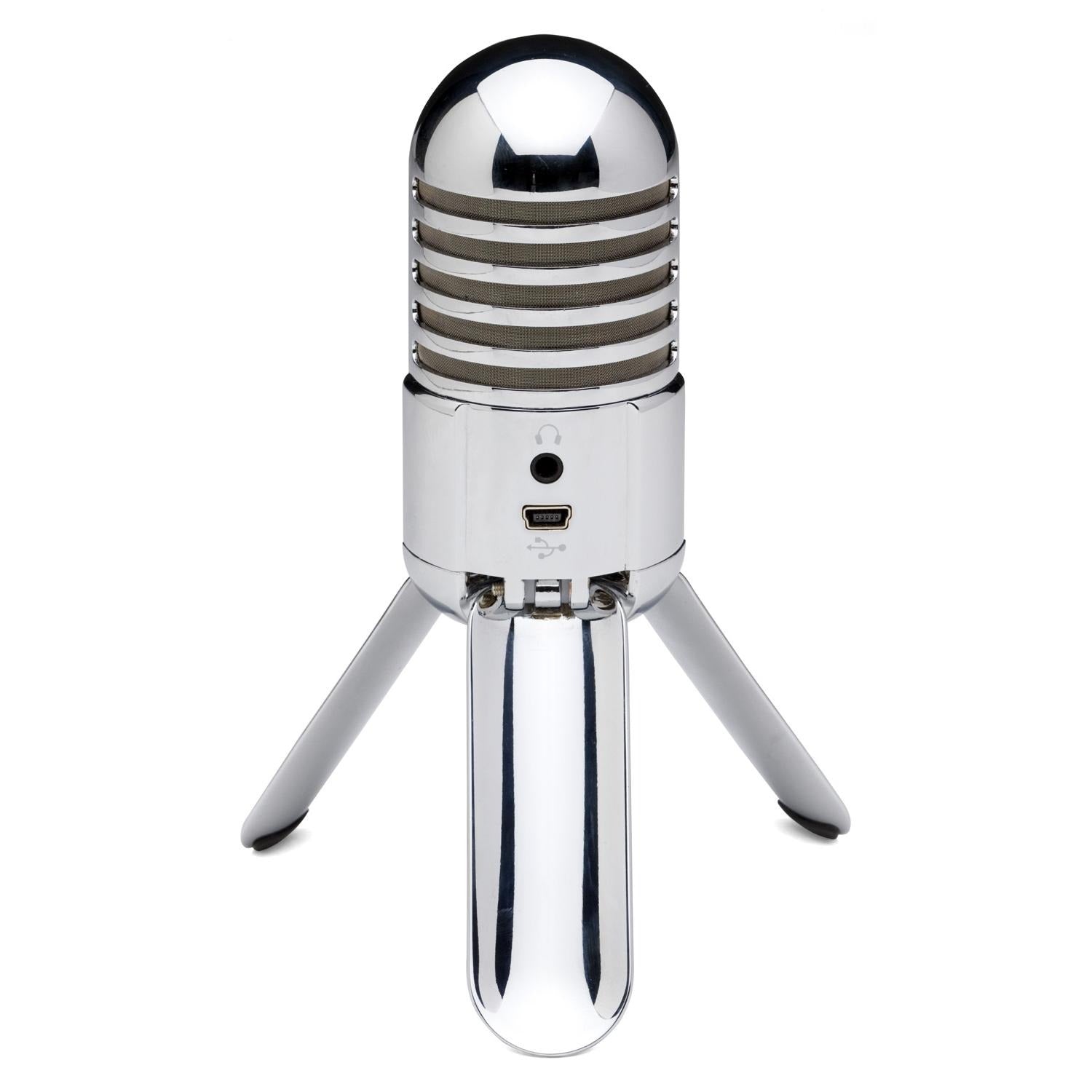Samson Meteor Mic - USB Studio Microphone - Brushed Nickel - Open Box B Stock