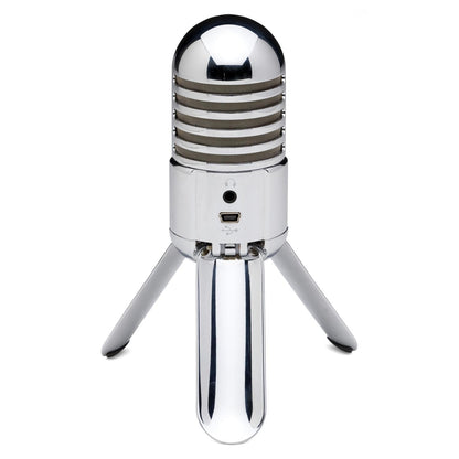 Samson Meteor Mic - USB Studio Microphone - Brushed Nickel - Open Box B Stock