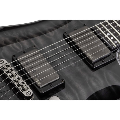 Schecter Hellraiser Hybrid C-1 Electric Guitar - Trans Black Burst