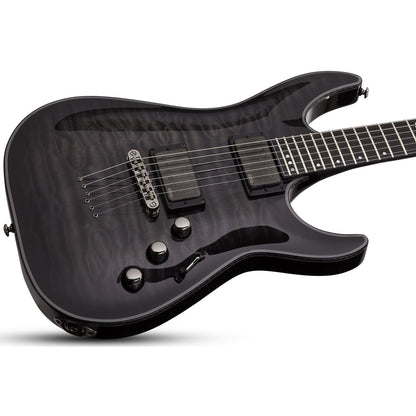 Schecter Hellraiser Hybrid C-1 Electric Guitar - Trans Black Burst
