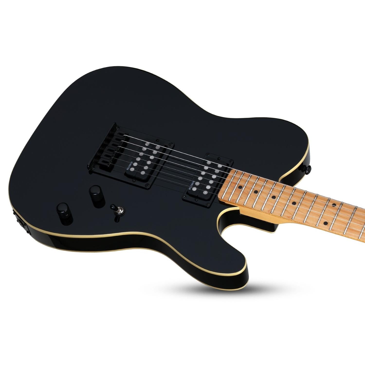 Schecter PT Electric Guitar - Black High Gloss
