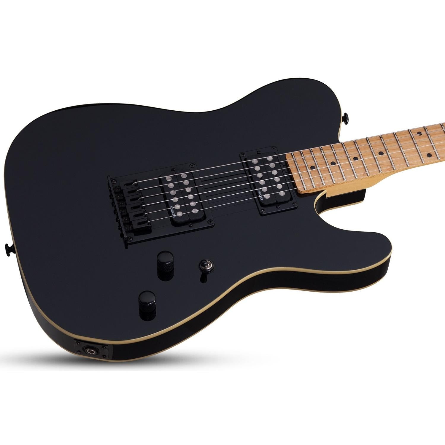 Schecter PT Electric Guitar - Black High Gloss