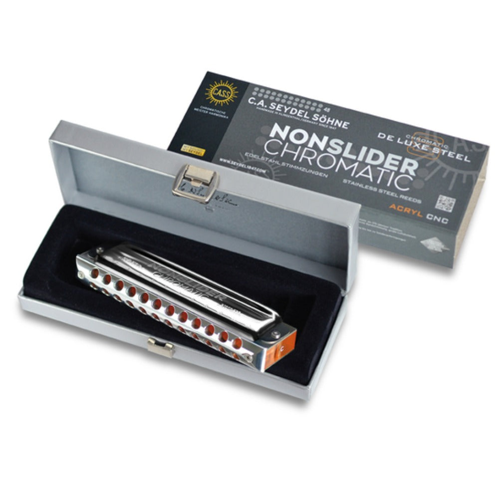 Seydel 54481A Non Slider Chromatic A Harmonica