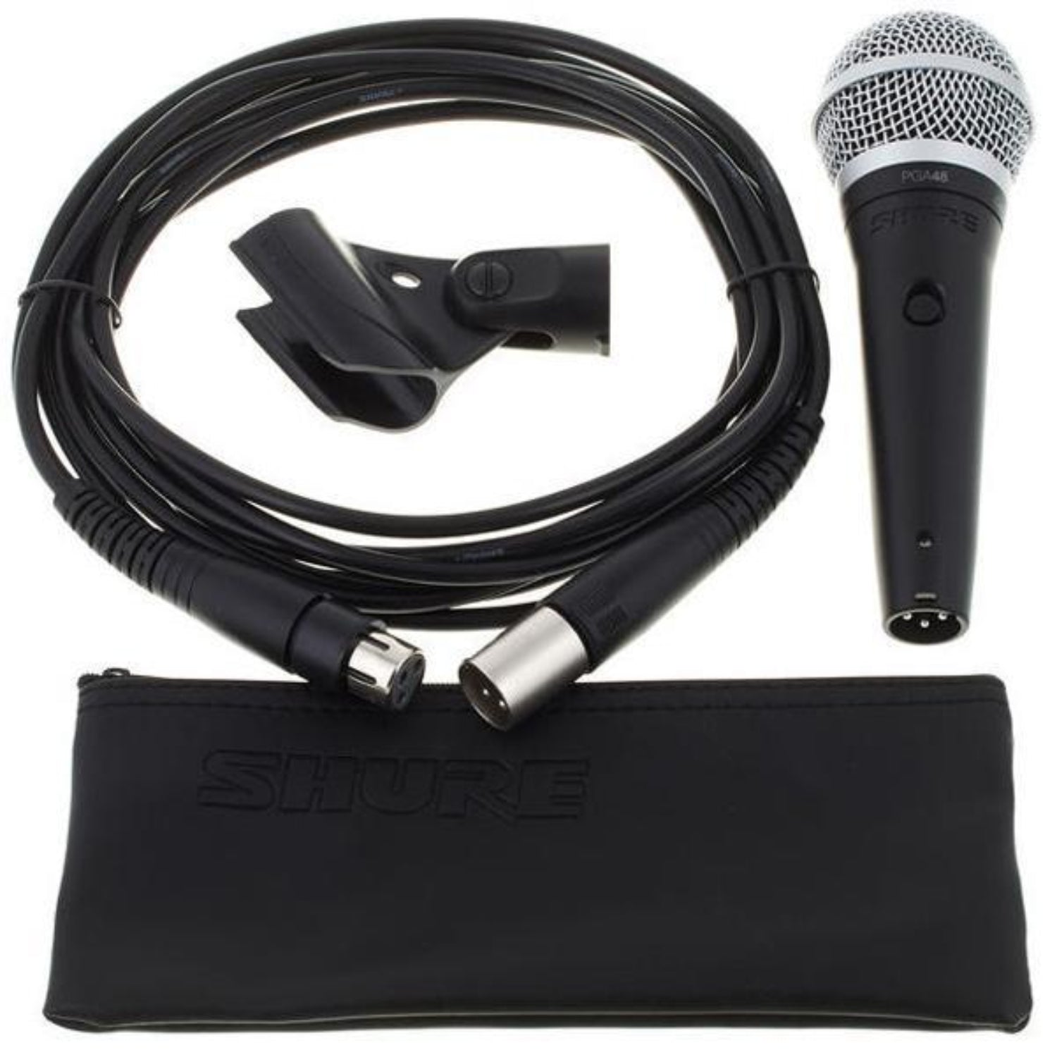 shure dynamic microphones shure pga48-xlr cardioid dynamic vocal microphone 