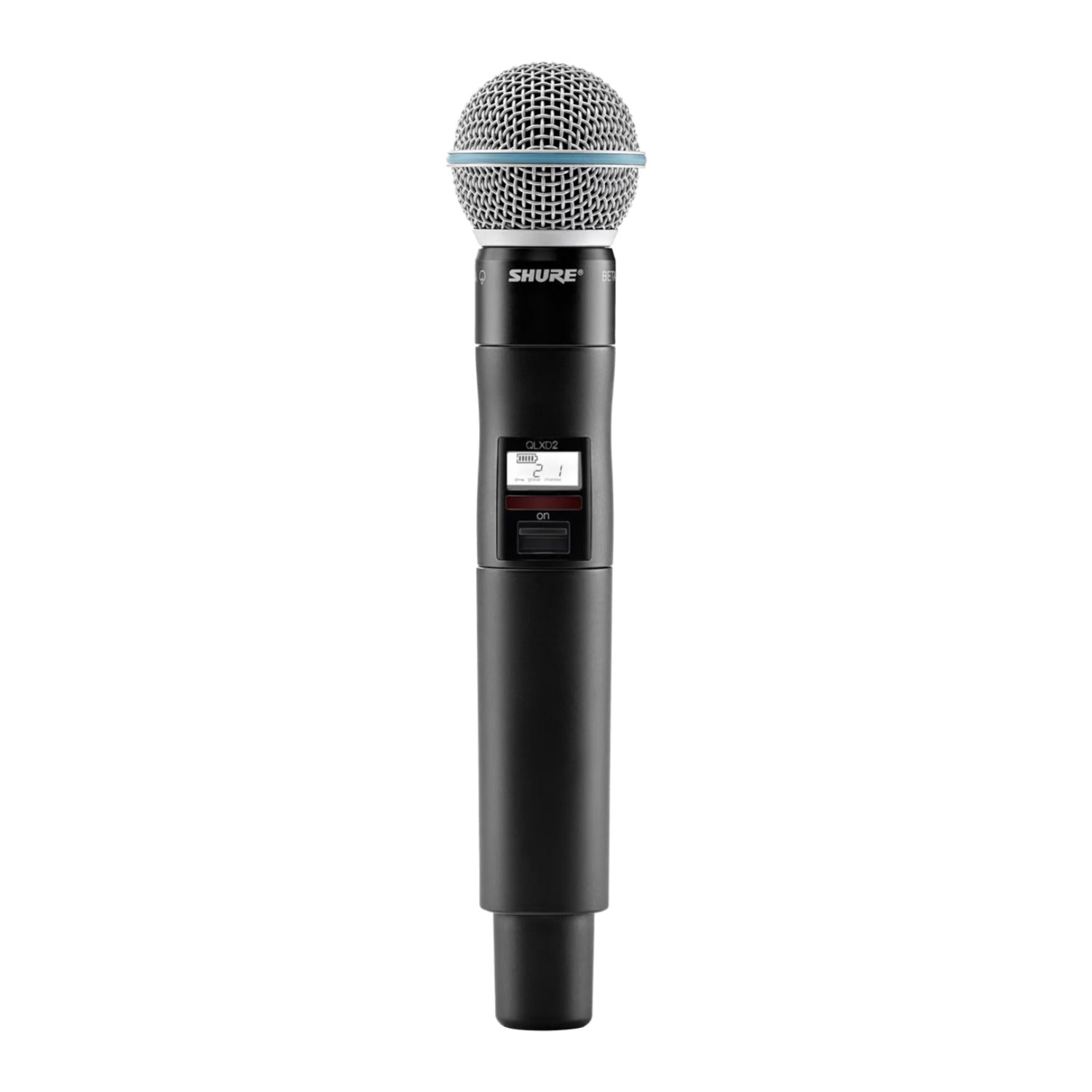Shure QLXD2/B58A Handheld Transmitter with Beta 58A Capsule