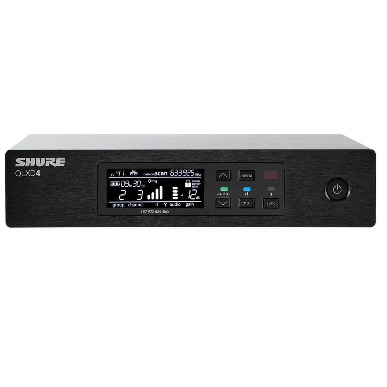 Shure QLXD4IN Digital Wireless Receiver
