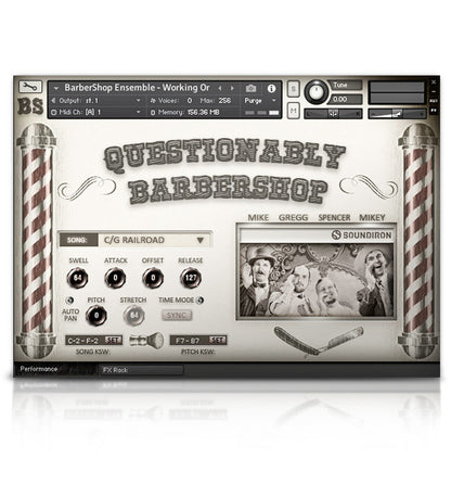 Soundiron Questionably Barbershop