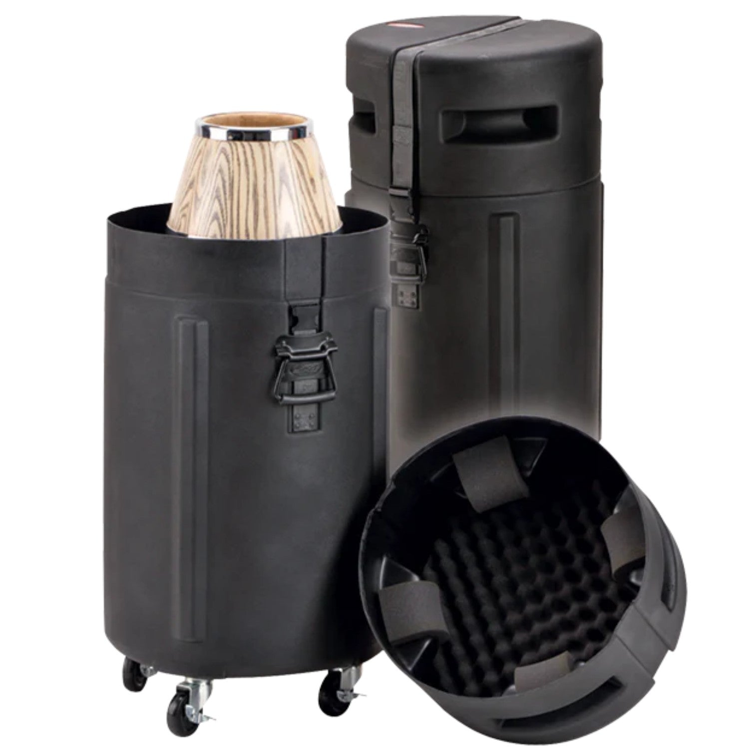 SKB 1SKB-D3217 Mid-Sized Conga Case with 4-Casters
