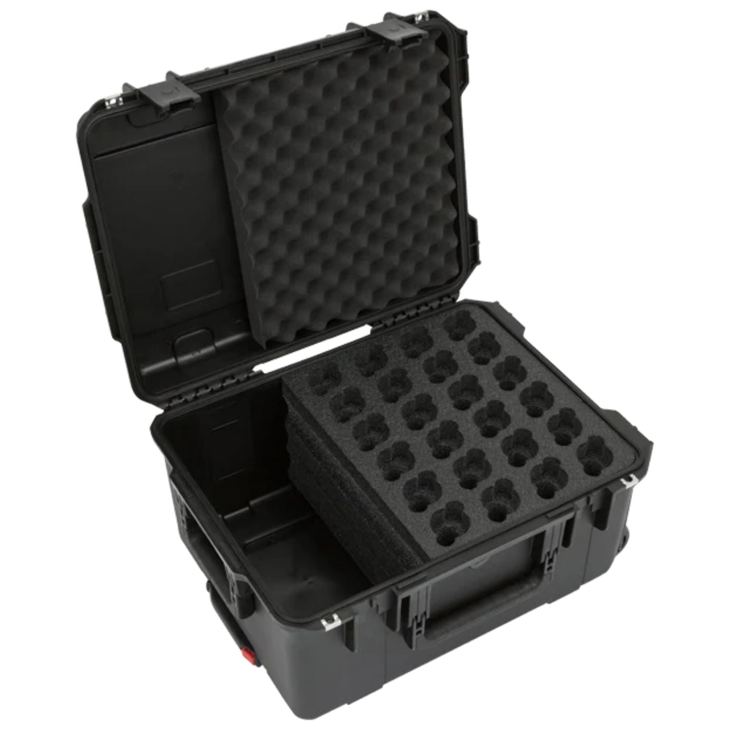 SKB 3I-2015-MC24 iSeries 24 Microphone Case with wheels
