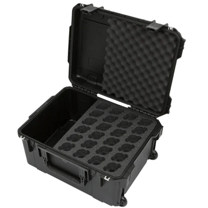 SKB 3I-2015-MC24 iSeries 24 Microphone Case with wheels