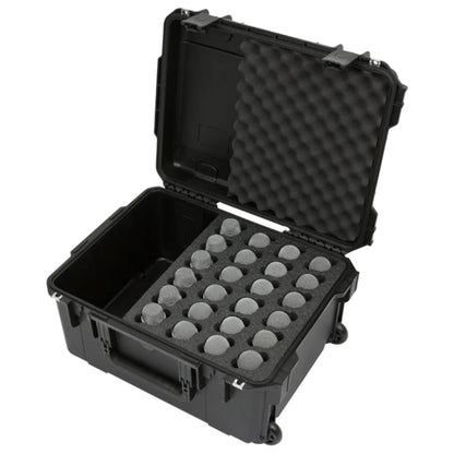 SKB 3I-2015-MC24 iSeries 24 Microphone Case with wheels