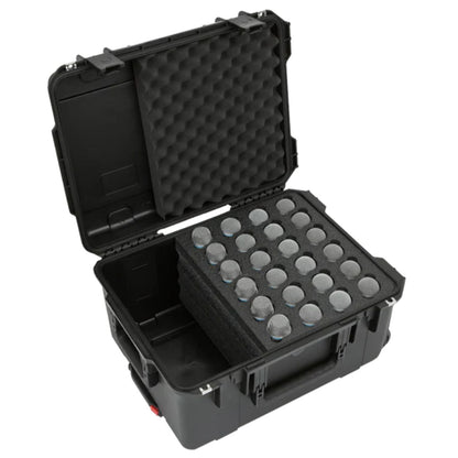 SKB 3I-2015-MC24 iSeries 24 Microphone Case with wheels