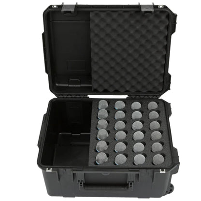 SKB 3I-2015-MC24 iSeries 24 Microphone Case with wheels